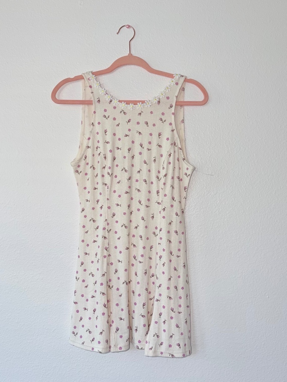 Free People flower print mini dress